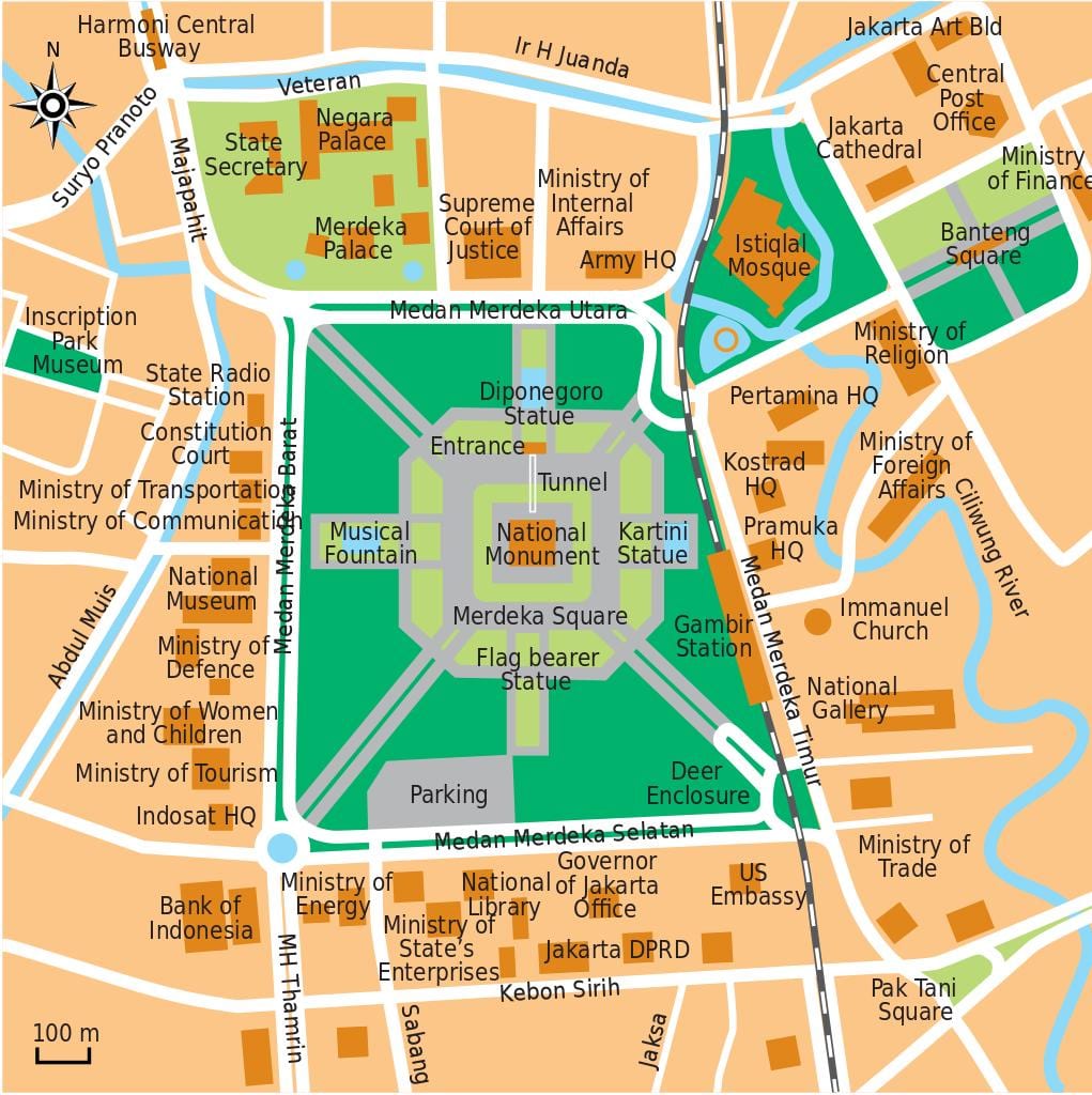 რუკა ოფისი Jakarta