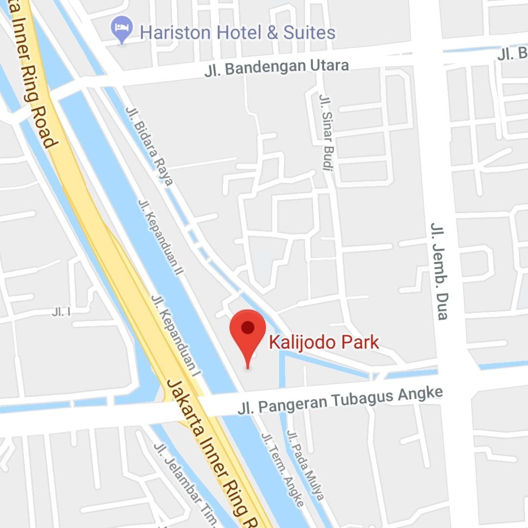 რუკა kalijodo Jakarta
