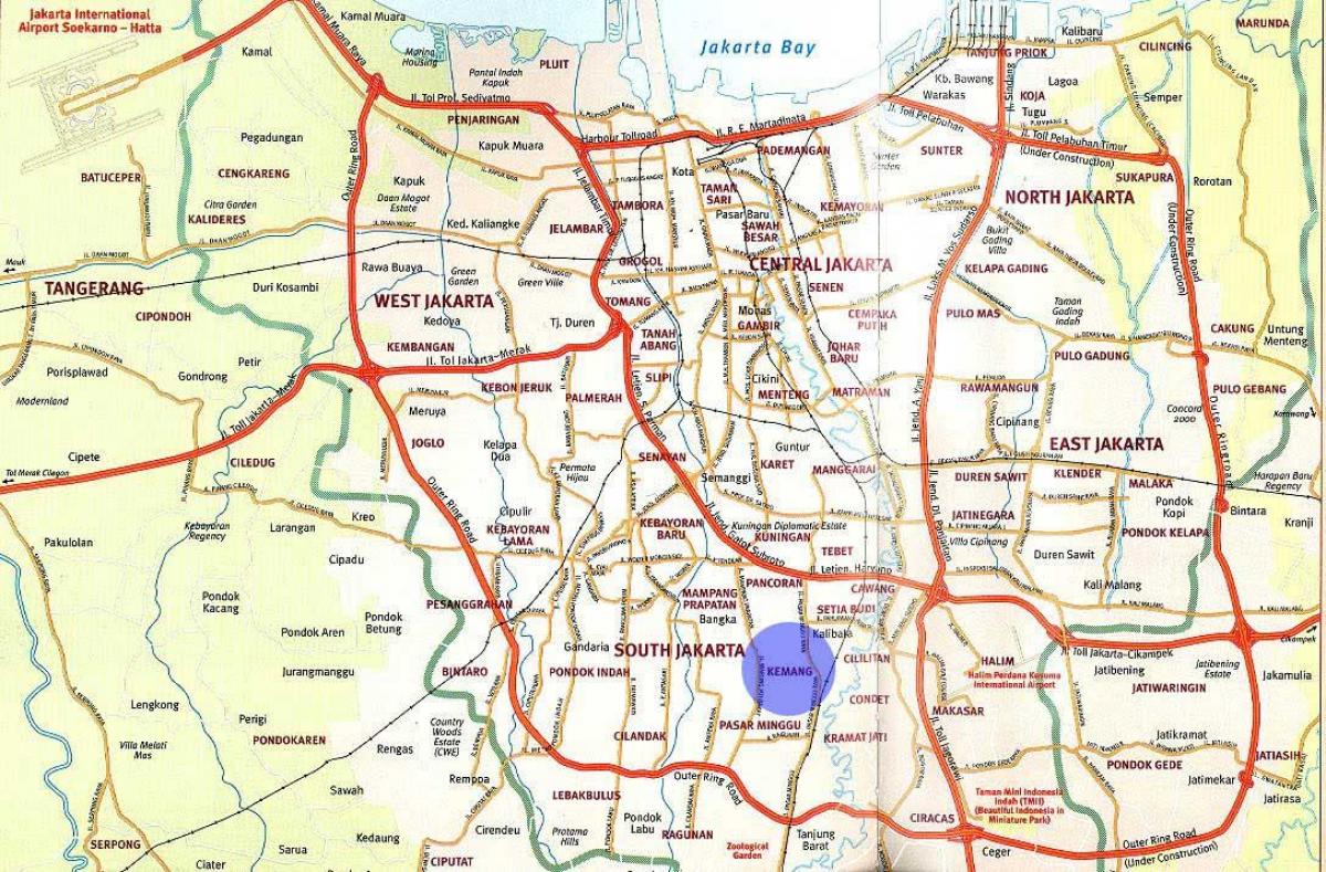 რუკა kemang Jakarta