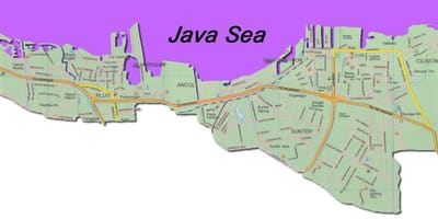 ჯაკარტა utara რუკა