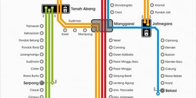რუკა krl Jakarta